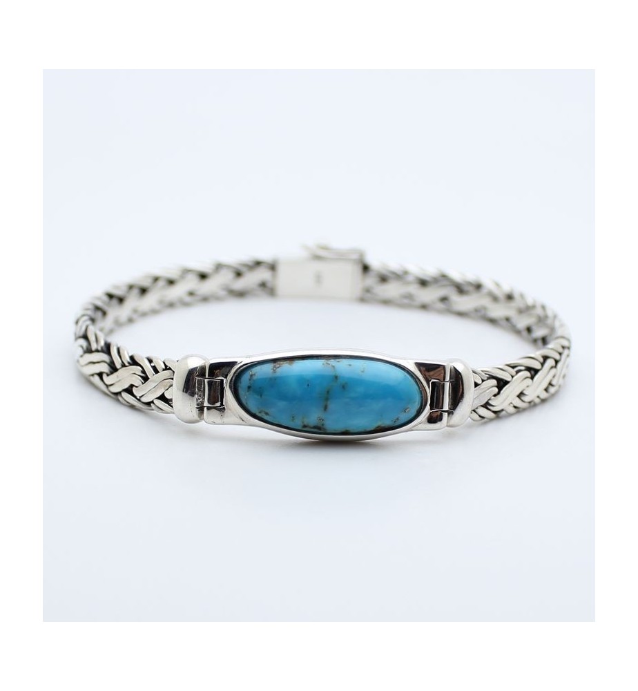 bracelet argent 925 et turquoise bracelet argent 925 et turquoise
