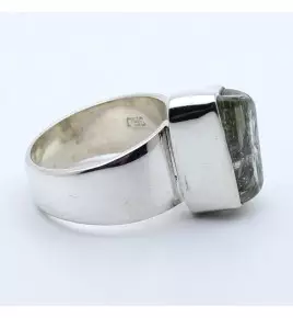 bague argent aigue marine