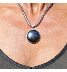 pendentif hematite femme
