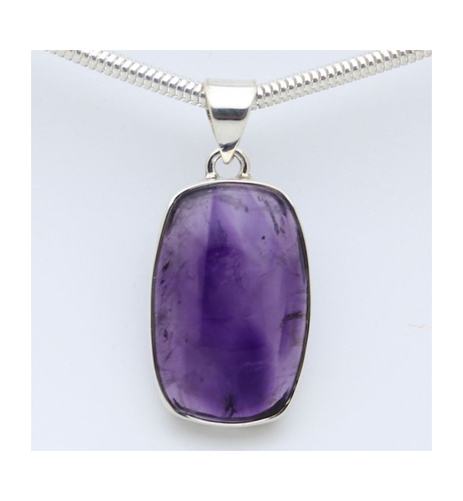 pendentif argent et am pendentif argent et am