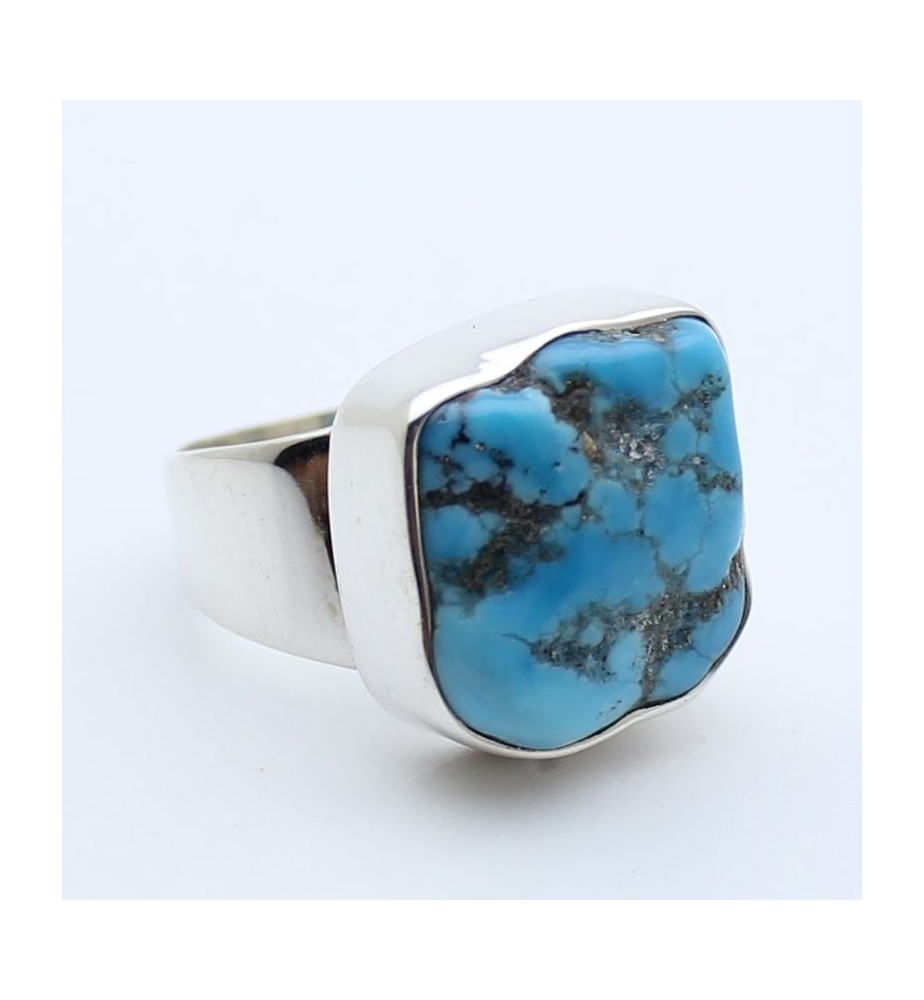 bague argent et turquoise bague argent et turquoise