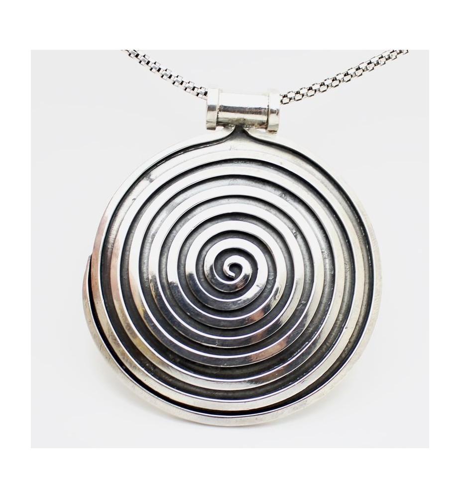 pendentif spirale argent 925 pendentif spirale argent 925