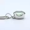 pendentif argent et pierre