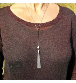 collier argent