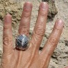 bague argent ethnique