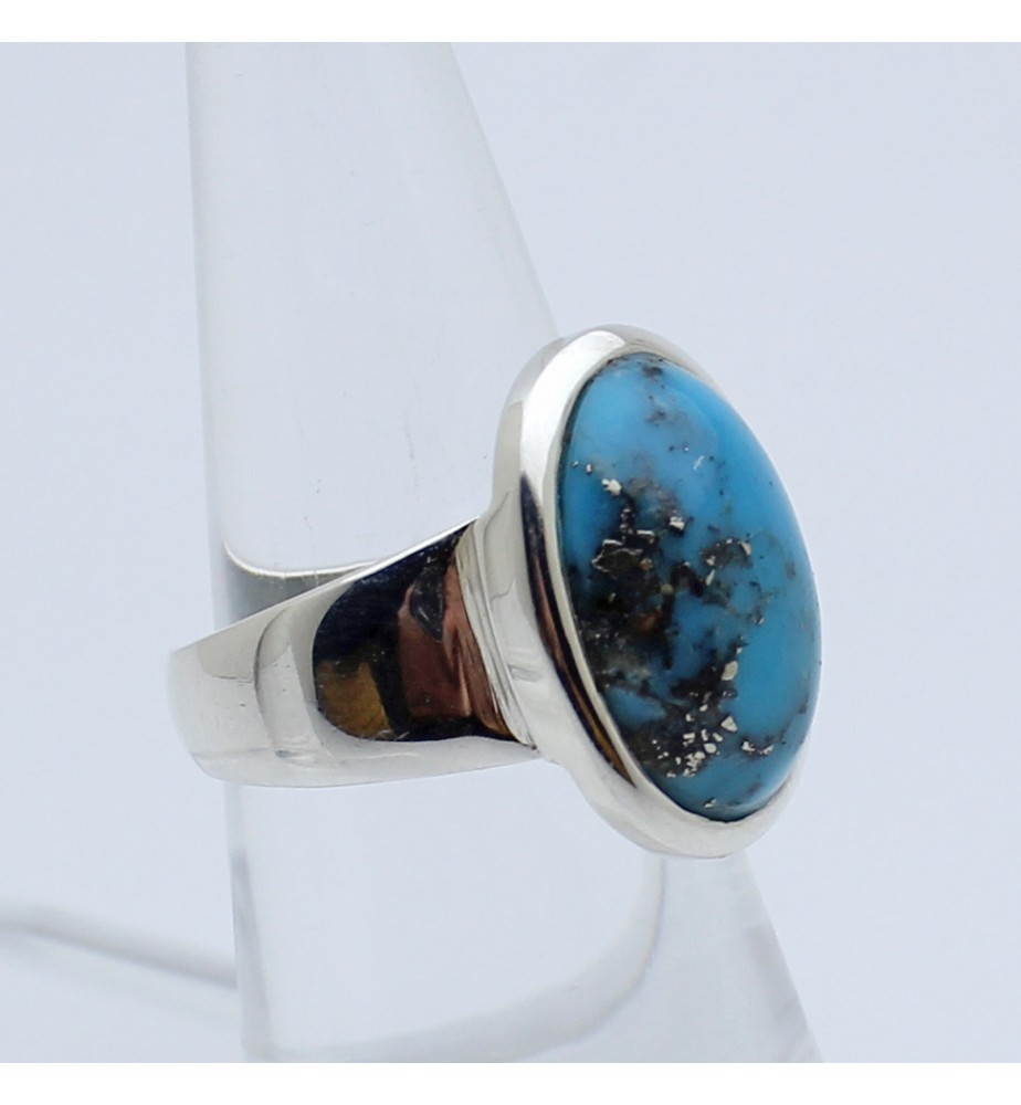 Bague argent et turquoise Bague argent et turquoise