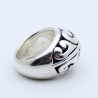 bague argent femme