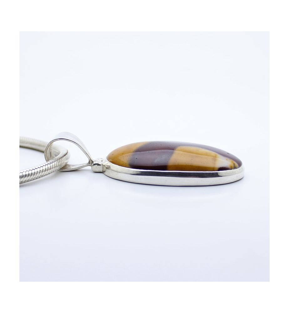 pendentifs argent et pierres naturelles