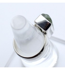 bague aigue marine argent