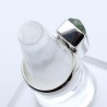 bague aigue marine argent