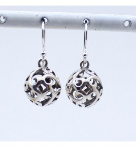 boucles d'oreilles en argent 925