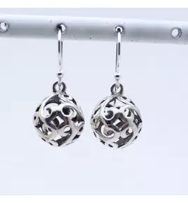 boucles d'oreilles en argent 925