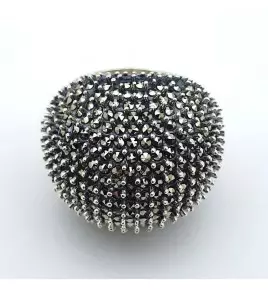 bague argent femme