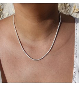chaîne argent 925 snake