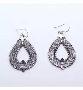 boucles d'oreilles argent