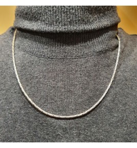 chaine argent homme