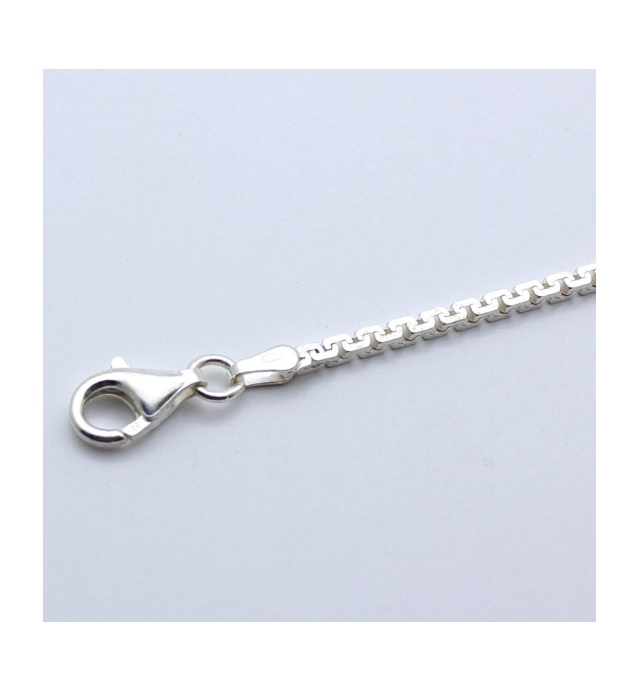 Collier Femme Argent 925 Avec Pendentif Cristal - Chaîne 45-50 Cm, Cadeau Petite Amie, étanche - 3