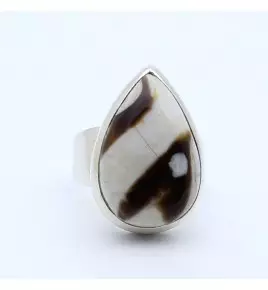 bague argent 925 peanut wood