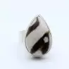 bague argent 925 peanut wood