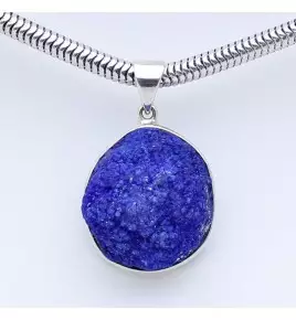 pendentifs argent et pierres