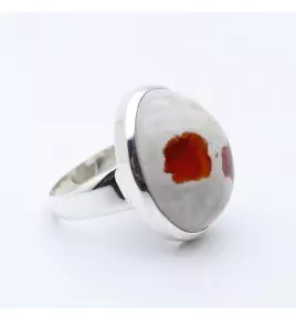 bague argent opale femme