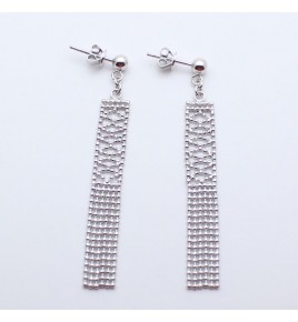 boucles d'oreilles argent