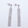 boucles d'oreilles argent