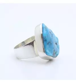 bague turquoise argent
