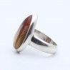 bague argent jaspe mokaite