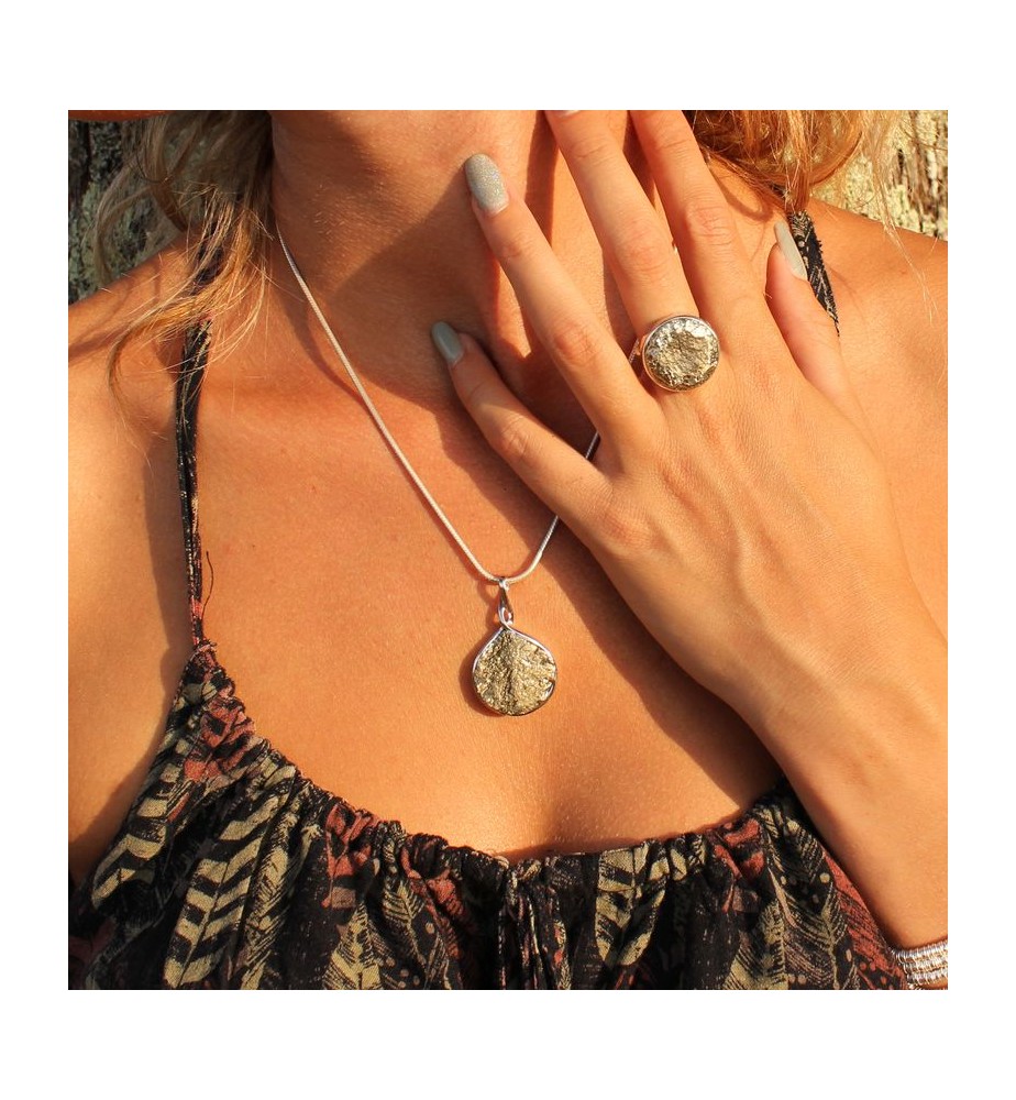 pyrite bague