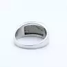 bague argent et pyrite