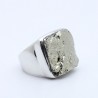 bague pyrite femme