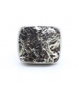 bague pyrite homme