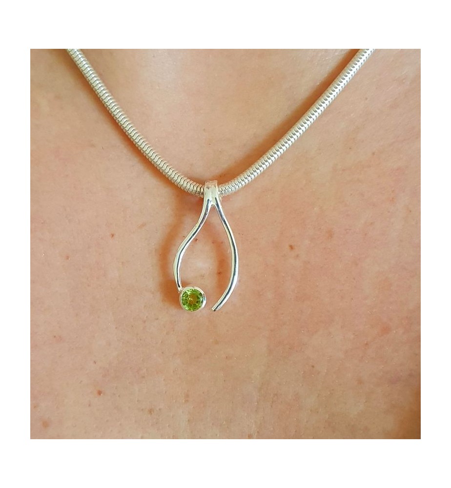 pendentif peridot