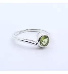 peridot bague