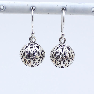 boucles d'oreilles argent