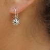 boucles argent femme