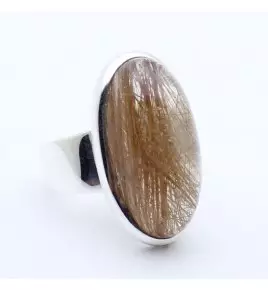 bague quartz rutile