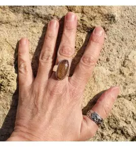 bague quartz rutile