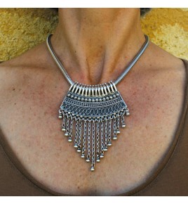 pendentif argent d'inde