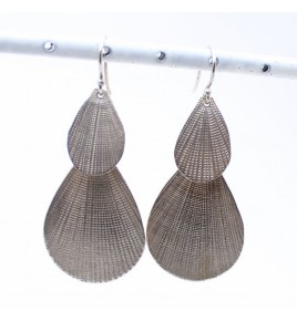 boucles d'oreilles argent
