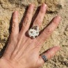bague argent astrophyllite