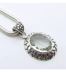 prasiolite bijou