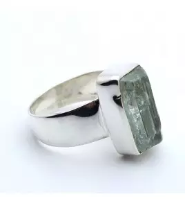 bague aigue marine