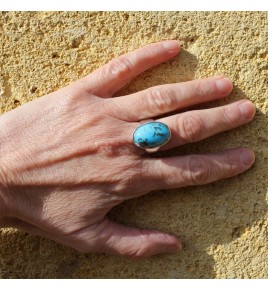 bague turquoise pierre