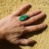 bague malachite