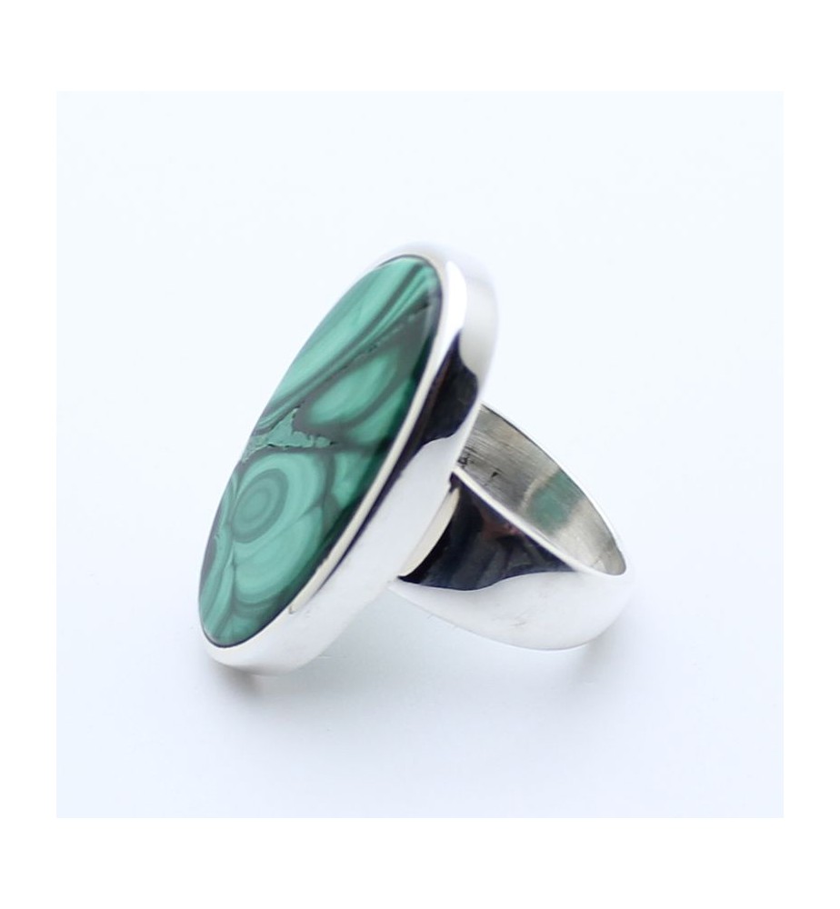 malachite bague