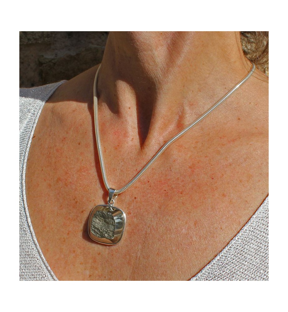 pendentif pyrite