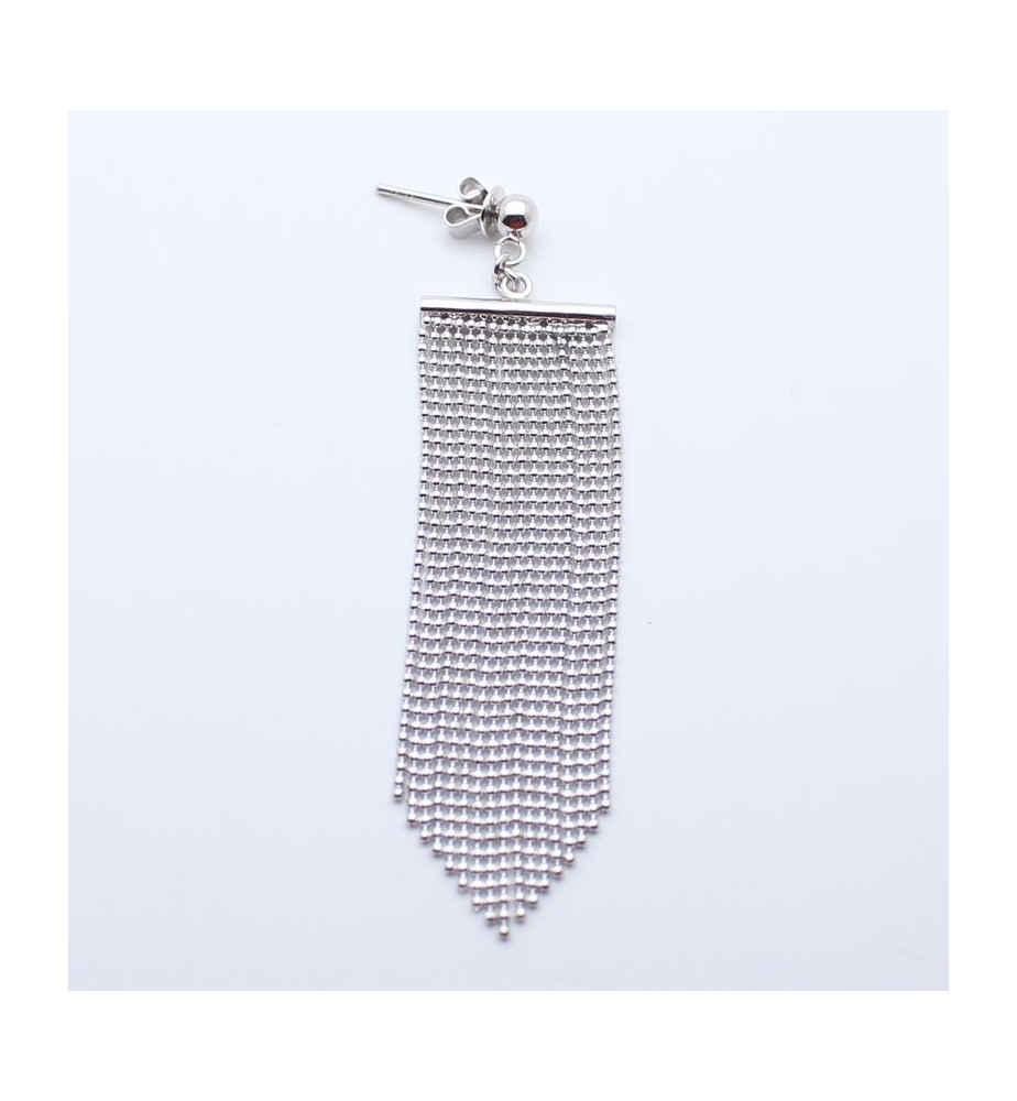 boucles d'oreilles argent puces