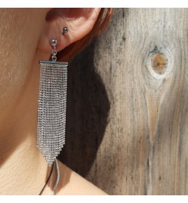 puces argent oreille